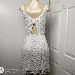 Lauren Conrad. Crochet dress size 4